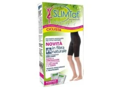 Slimtaf Ciclista Modellante Taglia L/XL Nero + 2 Ricariche Incluse