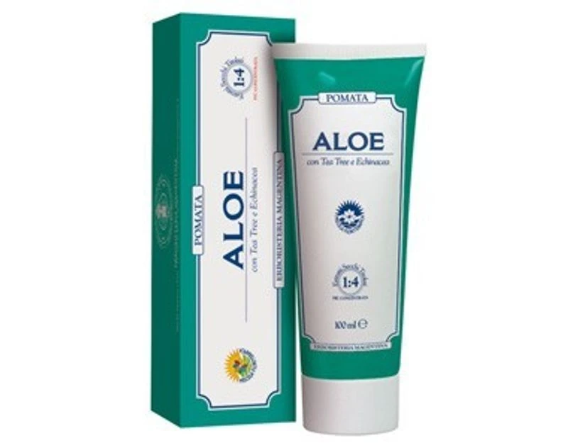 Erboristeria Magentina Aloe Pomata Con Tea Tree Ed Echinacea Rimedio Cutaneo Universale Tubo Da 100 Ml 3 Erboristeria Magentina Aloe Pomata Con Tea Tree Ed Echinacea Rimedio Cutaneo Universale Tubo Da 100 Ml