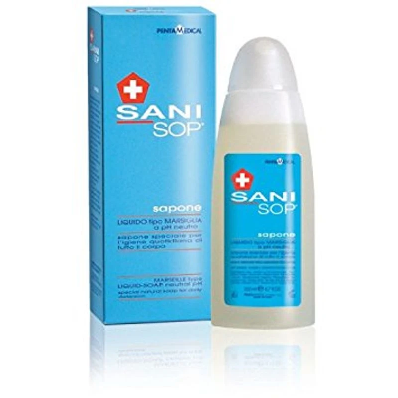 SANISOP Sapone Di Marsiglia Liquido 200ml 3 SANISOP Sapone Di Marsiglia Liquido 200ml