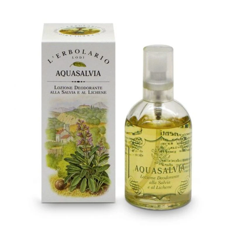 L'erbolario Acquasalvia Lozione Deodorante 100ml 3 L'erbolario Acquasalvia Lozione Deodorante 100ml