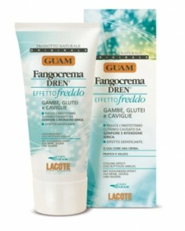 Guam Fangocrema Dren Effetto Freddo Gambe-glutei-caviglie 200ml 3 Guam Fangocrema Dren Effetto Freddo Gambe-glutei-caviglie 200ml