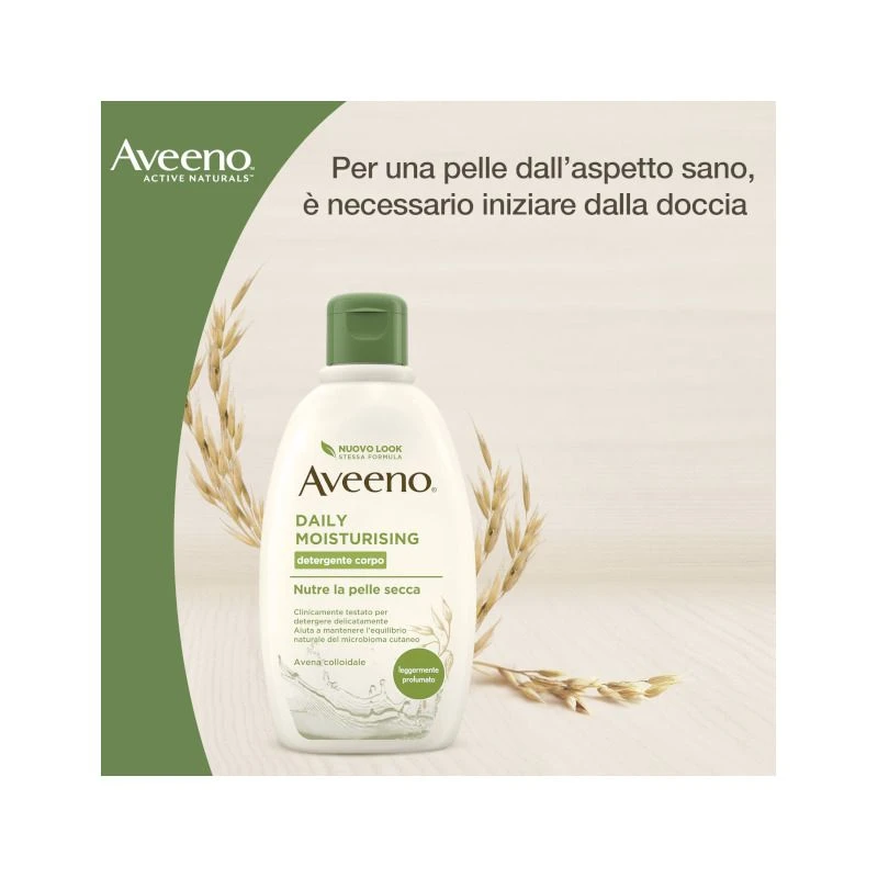 Aveeno Daily Moisturising Bagno Doccia Con Profumazione Delicata 500ml 4 Aveeno Daily Moisturising Bagno Doccia Con Profumazione Delicata 500ml - immagine 2