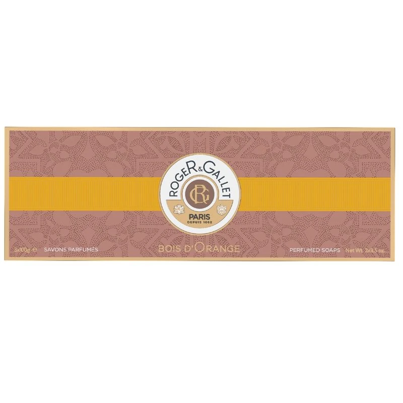 Roger & Gallet Bois D'Orange Saponetta Coffret 3x100g 3 Roger & Gallet Bois D'Orange Saponetta Coffret 3x100g