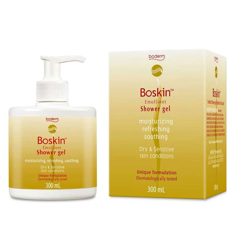 Boskin Doccia Gel Emolliente 300ml 3 Boskin Doccia Gel Emolliente 300ml