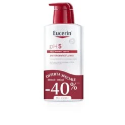 Eucerin PH5 Olio Detergente Fluido Bipack 2x400ml