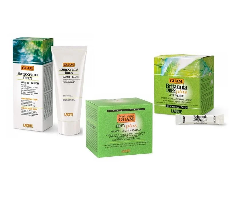Guam Kit Convenienza-Dren Gambe Glutei E Braccia Plus 3 Guam Kit Convenienza-Dren Gambe Glutei E Braccia Plus