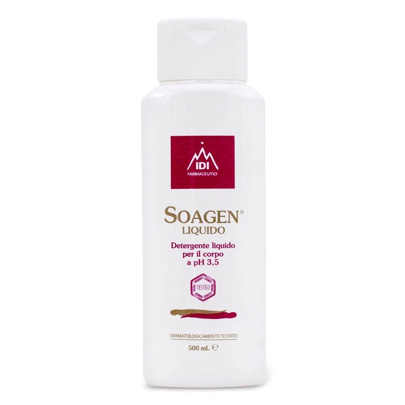IDI Soagen Detergente Liquido Corpo PH 3.5 500ml 3 IDI Soagen Detergente Liquido Corpo PH 3.5 500ml