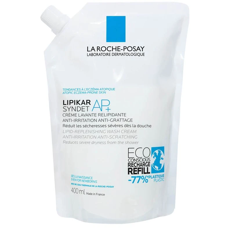 La Roche-Posay Lipikar Syndet AP+ Crema Detergente Ricarica 400ml 3 La Roche-Posay Lipikar Syndet AP+ Crema Detergente Ricarica 400ml