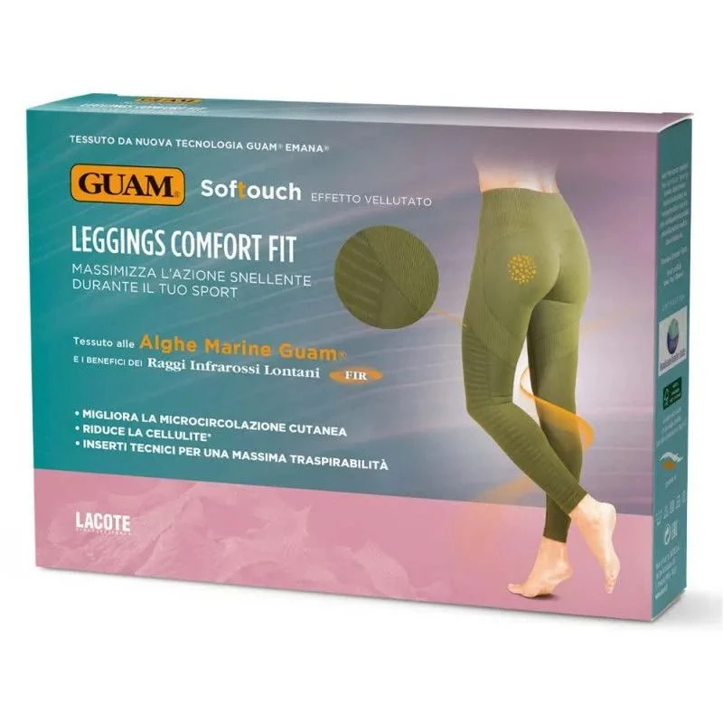 LACOTE Srl Guam Leggings Comfort Fit Verde Taglia S/M 3 LACOTE Srl Guam Leggings Comfort Fit Verde Taglia S/M