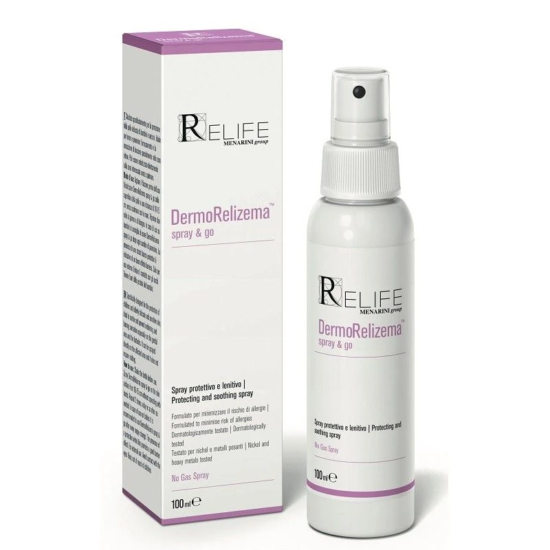 Menarini Relife Dermorelizema Spray & Go Lenitivo E Protettivo 100ml 3 Menarini Relife Dermorelizema Spray & Go Lenitivo E Protettivo 100ml