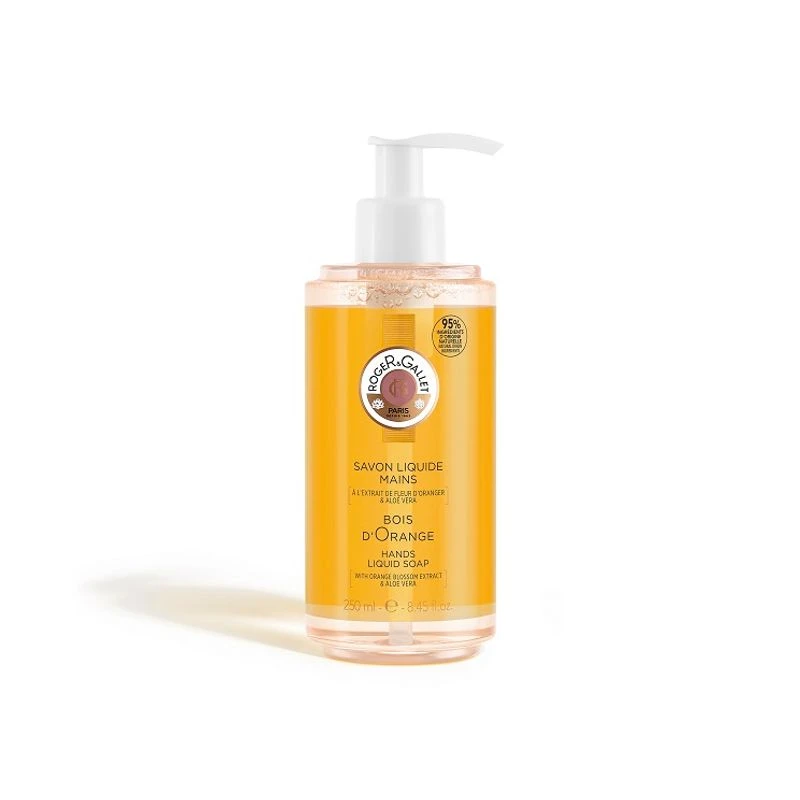 ROGER & GALLET Roger&Gallet Bois D'Orange Sapone Liquido Mani 250ml 3 ROGER & GALLET Roger&Gallet Bois D'Orange Sapone Liquido Mani 250ml