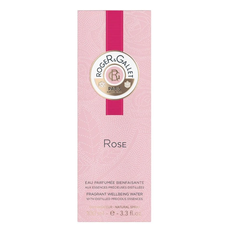 Roger & Gallet Rose Acqua Profumata Di Benessere 100ml 4 Roger & Gallet Rose Acqua Profumata Di Benessere 100ml - immagine 2