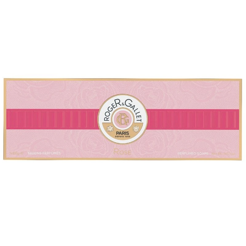 Roger & Gallet Rose Saponetta Coffret 3x100g 3 Roger & Gallet Rose Saponetta Coffret 3x100g