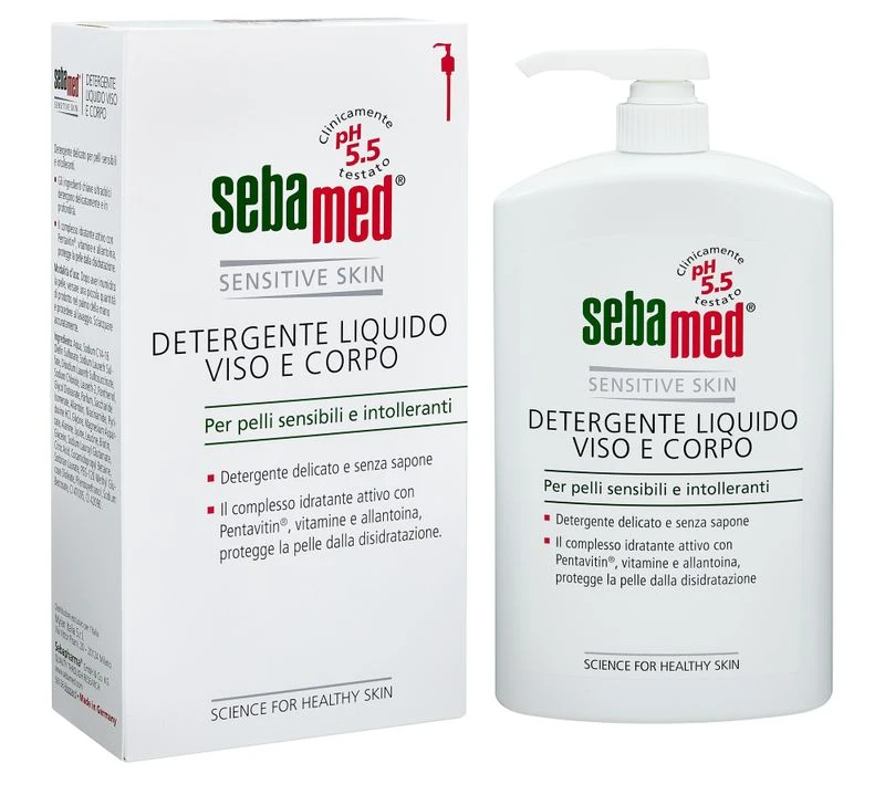 SebaMed Liquido Per Pelli Sensibili 1000ml 4 SebaMed Liquido Per Pelli Sensibili 1000ml - immagine 2