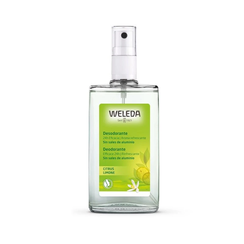 Weleda Deodorante Limone Efficace 24h 100ml 3 Weleda Deodorante Limone Efficace 24h 100ml
